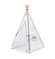 Naf Naf - Tipi Rabbit & Moon - Weiss und Grau