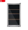 undefined, Cavist - Weinkühlschrank CAVCD32 - Schwarz und Silber