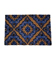 Home - Fussmatte Morrocan Pattern - 75 x 45 cm - Marinblau