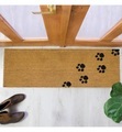 Artsy - Fussmatte Paw Prints - 120 x 40 x 1.5 cm - Camel und Schwarz
