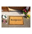 Home - Fussmatte Bonjour 60 x 40 x 1.5 cm - Camel
