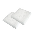 Bellecour, Bellecour - 2er-Set Formgedächtnis-Schaum-Kopfkissen - 60 x 60 cm - Weiss