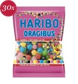 Haribo - Bonbon-Tüte Dragibus 120 gr - 30 Packungen
