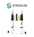 Strodler, Strodler - Multifunktionsteleskopleiter aus Aluminium mit 2 x 9 Stufen + Stabilisator - 5,6 m - Multifunktionsteleskopleiter aus Aluminium mit 2 x 9 Stufen + Stabilisator - 5,6 m
