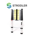 Strodler, Strodler - Multifunktionsteleskopleiter aus Aluminium mit 14 Stufen - 4,1 m - Multifunktionsteleskopleiter aus Aluminium mit 14 Stufen - 4,1 m