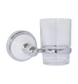 Testrut - Zahnbürsten-Glas Lyon - Silber