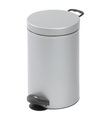 Testrut - Treteimer 12 L, silber