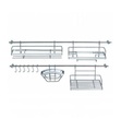 Testrut - Wand-Organizer - Silber