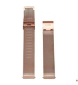 Cluse - Leder-Armband Minuit - Roségold