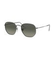 Ray-Ban - Sonnenbrille Hexagonal - Silber und Schwarz