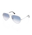 Ray-Ban - Sonnenbrille Aviator Gradient - Silber