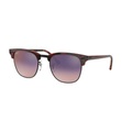 Ray-Ban - Sonnenbrille Clubmaster Flash - Schildpatt und Braun