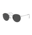 Ray-Ban - Sonnenbrille Round - Silber