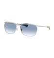 Ray-Ban - Sonnenbrille Olympien II Deluxe - Silber