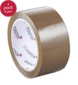 Antalis - Selbstklebebänder PP Master'in Performance Braun, 50 mm x 66 m, 28µm, Schachtel mit 6 Rollen