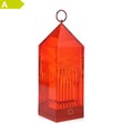 Kartell Lantern LED Universalleuchte rot