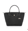 Longchamp - Handtasche Le Pliage Club S - Schwarz