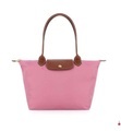 Longchamp - Shoppingtasche Le Pliage Original S - Rosa und Braun