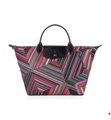 undefined, Longchamp - Handtasche Op'Art M - Rot und Schwarz