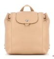 Longchamp - Leder-Rucksack Le Pliage Cuir XS - Beige