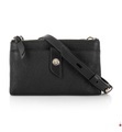 Michael Kors - Lederumhängetasche Pebbled Medium - Schwarz