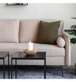 House Nordic - Kissen Blanca - 45 x 45 x 18 cm - Khaki