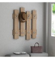 Skye Decor - Wand-Garderobe - Hellbraun