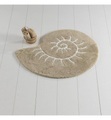 Home - Badematte Helix Rock - 90 x 90 cm - Beige und Weiss