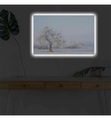 Home - Dekoratives Leinwandbild LED, 45 x 70 cm - Multicolor