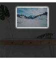 Home - Dekoratives Leinwandbild LED, 45 x 70 cm - Multicolor