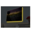 Home - Dekoratives Leinwandbild LED, 45 x 70 cm - Multicolor