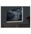 Home - Dekoratives Leinwandbild LED, 45 x 70 cm - Multicolor