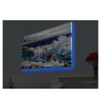 Home - Dekoratives Leinwandbild LED, 45 x 70 cm - Multicolor