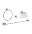 GROHE Bad-Set Essentials Chrom, 4 in 1