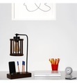 undefined, Home - Tischlampe - Braun