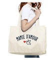 Katanga, Katanga - Einkaufstasche Mamie D'Amour - Beige