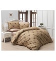Beverly Hills Polo Club - 2-Teilige Bettwäschegarnitur - 140 x 200 cm - Beige und Braun