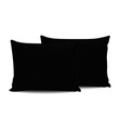 Home - 2er-Set Kopfkissenbezüge - 60 x 60 cm - Schwarz