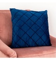 Native home & Lifestyle - Samt-Kissen Diamant - Blau