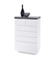 Mca Furniture - Kommode - Weiss und Grau