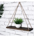 Home - Holz-Wandregal 60 x 13 cm - Braun