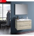 TFT - Badezimmer-Ensemble MALMO - 4-teilig und Beige - Beige