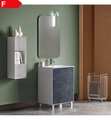 TFT - Home Furniture - 4-Teiliges Ensemble Ago - Weiss und Anthrazit