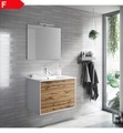 TFT - 4-Teiliges Ensemble Ago - Braun und Weiss - Weiss und Braun
