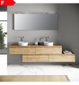 TFT - Badezimmer-Ensemble YOKA - 9-teilig und Beige - Beige