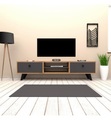 undefined, Home - TV-Möbel - Hellbeige und Anthrazit