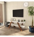 Home, Home - TV-Möbel - Hellbraun und Weiss