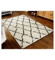 undefined, Home - Teppich 160 x 230 cm - Creme, Schwarz