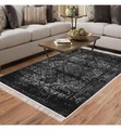 Home - Teppich 120 x 180 cm - Anthrazit & Grau