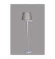 undefined, Home - Stehlampe - Weiss, Grau